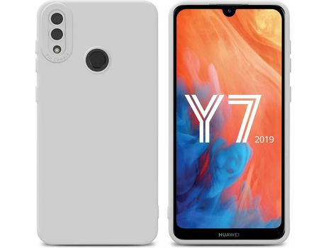 Cacasa para Huawei Y7 2019/Y7 Prime 2019 CADORABO Blanco