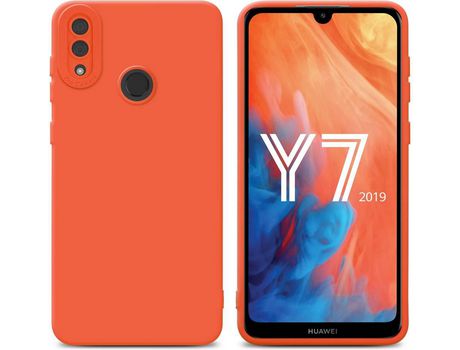 Cacasa para Huawei Y7 2019/Y7 Prime 2019 CADORABO Naranja