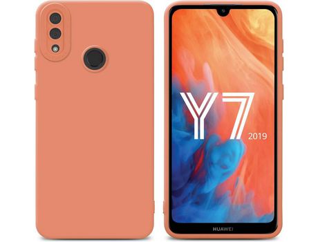 Cacasa para Huawei Y7 2019/Y7 Prime 2019 CADORABO Naranja