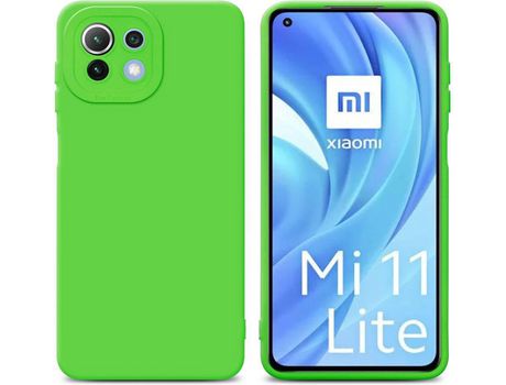 Cacasa para Xiaomi Mi 11 Lite (4G/5G)/11 Lite Ne CADORABO Verde