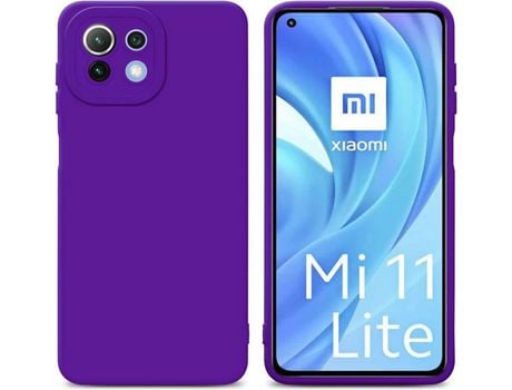 Cacasa para Xiaomi Mi 11 Lite (4G/5G)/11 Lite Ne CADORABO Morado