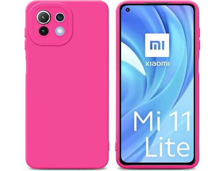 Cacasa para Xiaomi Mi 11 Lite (4G/5G)/11 Lite Ne CADORABO Rosa