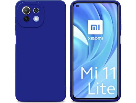 Cacasa para Xiaomi Mi 11 Lite (4G/5G)/11 Lite Ne CADORABO Azul