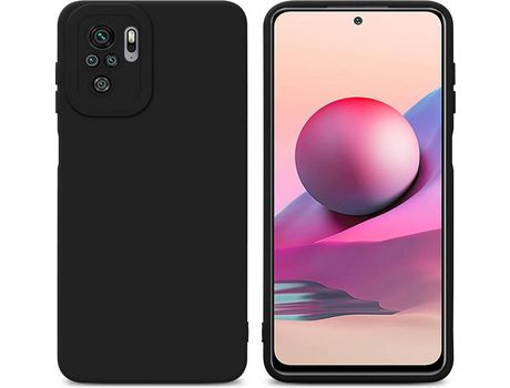 Cacasa para Xiaomi Redmi Note 10 4G/Redmi Note 10S CADORABO Negro