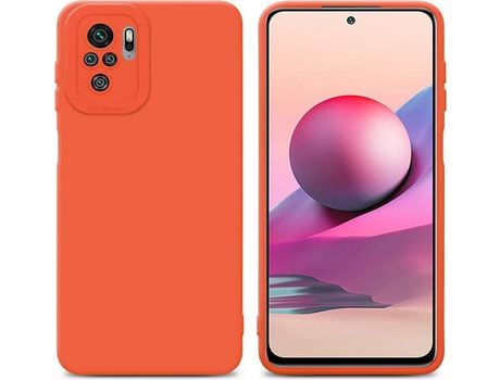 Cacasa para Xiaomi Redmi Note 10 4G/Redmi Note 10S CADORABO Naranja