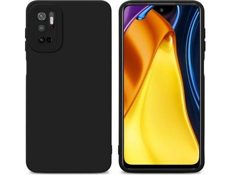 Cacasa para Xiaomi Redmi Note 10 5G/Poco M3 Pro 5G CADORABO Negro