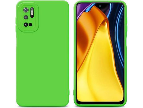 Cacasa para Xiaomi Redmi Note 10 5G/Poco M3 Pro 5G CADORABO Verde