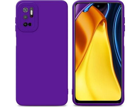 Cacasa para Xiaomi Redmi Note 10 5G/Poco M3 Pro 5G CADORABO Morado