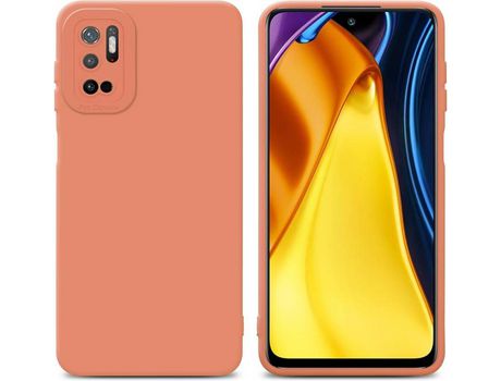 Cacasa para Xiaomi Redmi Note 10 5G/Poco M3 Pro 5G CADORABO Naranja