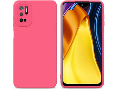 Cacasa para Xiaomi Redmi Note 10 5G/Poco M3 Pro 5G CADORABO Rojo