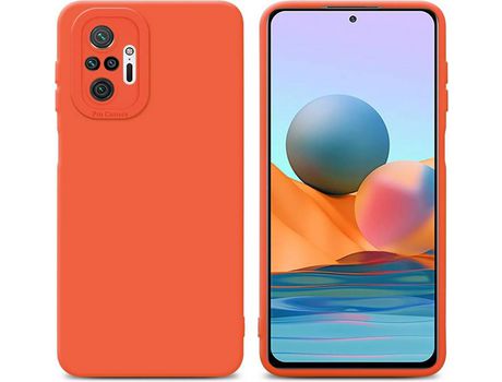 Cacasa para Xiaomi Redmi Note 10 Pro CADORABO Naranja