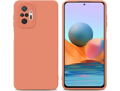 Cacasa para Xiaomi Redmi Note 10 Pro CADORABO Naranja