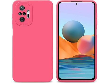 Cacasa para Xiaomi Redmi Note 10 Pro CADORABO Rojo