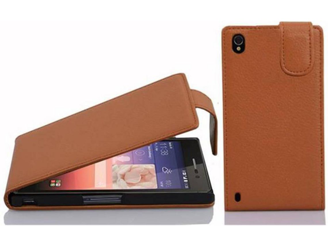 Cacasa para Huawei Ascend P7 CADORABO Marrón