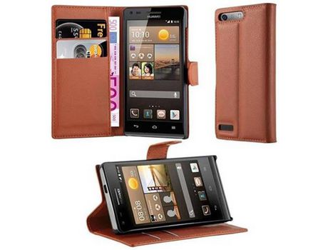 Cacasa para Huawei Ascend G6 CADORABO Marrón