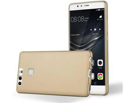 Cacasa para Huawei P9 CADORABO Dorado