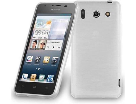 Cacasa para Huawei Ascend G510/G520/G525 CADORABO Plateado