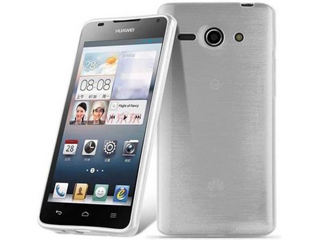 Cacasa para Huawei Ascend G510/G520/G525 CADORABO Plateado