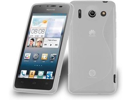 Cacasa para Huawei Ascend G510/G520/G525 CADORABO Transparente