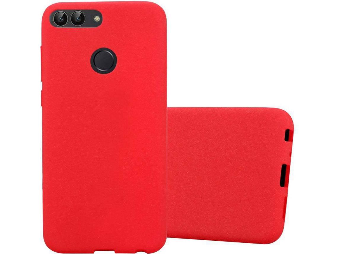 Cacasa para Huawei P Smart 2018/Enjoy 7S CADORABO Rojo