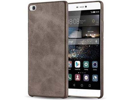 Cacasa para Huawei P8 CADORABO Marrón