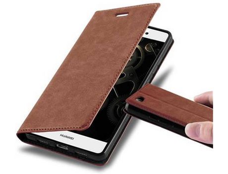 Cacasa para Huawei P8 Lite 2015 CADORABO Marrón