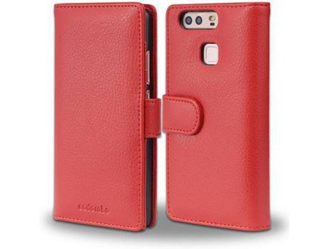Cacasa para Huawei P9 CADORABO Rojo