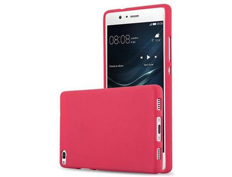 Cacasa para Huawei P8 CADORABO Rojo
