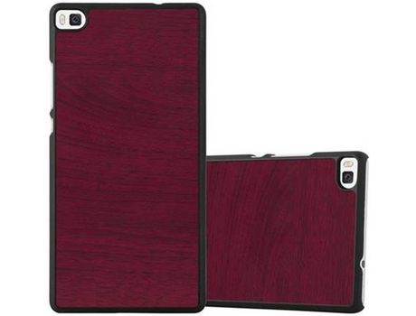 Cacasa para Huawei P8 CADORABO Rojo