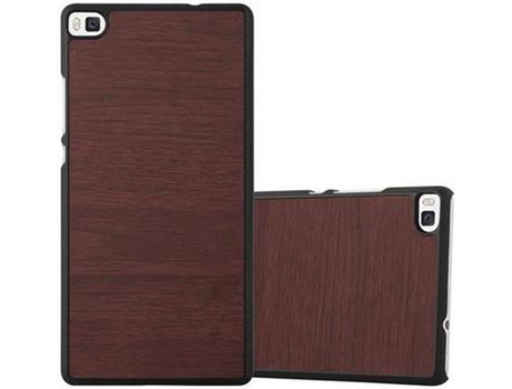 Cacasa para Huawei P8 CADORABO Marrón