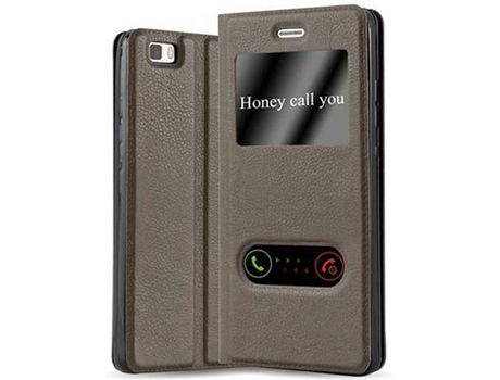 Cacasa para Huawei P8 Lite 2015 CADORABO Marrón
