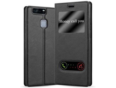 Cacasa para Huawei P9 CADORABO Negro