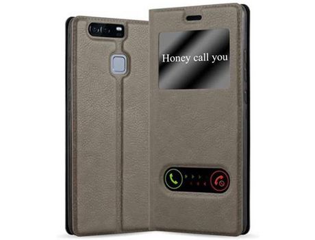 Cacasa para Huawei P9 CADORABO Marrón
