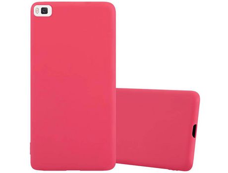 Cacasa para Huawei P8 CADORABO Rojo