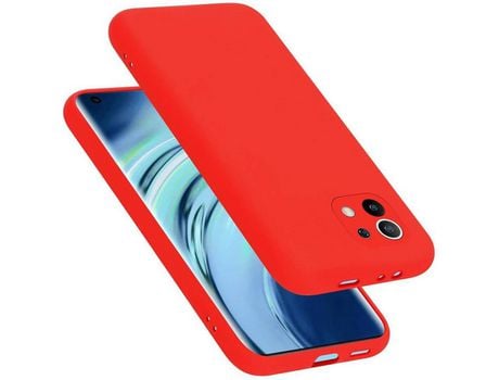 Cacasa para Xiaomi Mi 11 5G CADORABO Rojo