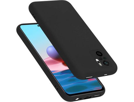 Cacasa para Xiaomi Redmi Note 10 4G/Redmi Note 10S CADORABO Negro