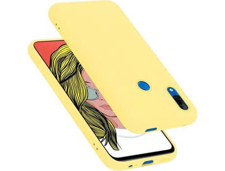 Cacasa para Huawei P Smart Z/Y9 Prime 2019/Enjoy 10 Plus CADORABO Amarillo