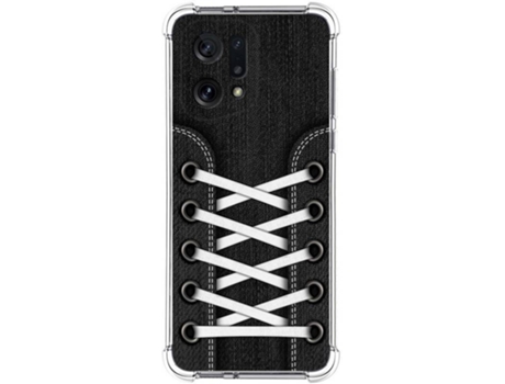 Carcasa para Oppo Find X5 5G TUMUNDOSMARTPHONE Dibujos Antigolpes Zapatillas 02 Multicolor