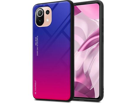 Cacasa para Xiaomi Mi 11 Lite (4G/5G)/11 Lite Ne CADORABO Negro