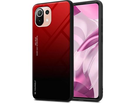 Cacasa para Xiaomi Mi 11 Lite (4G/5G)/11 Lite Ne CADORABO Negro