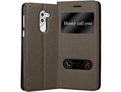 Cacasa para Huawei Mate 9 Lite/Gr5 2017/Honor 6X CADORABO Marrón