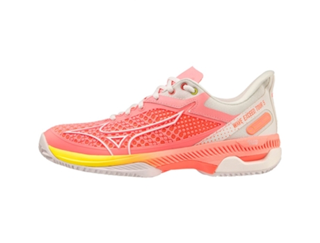 Zapatillas de Mujer MIZUNO Terra Batida Wave Exceed Tour Rosa (41)