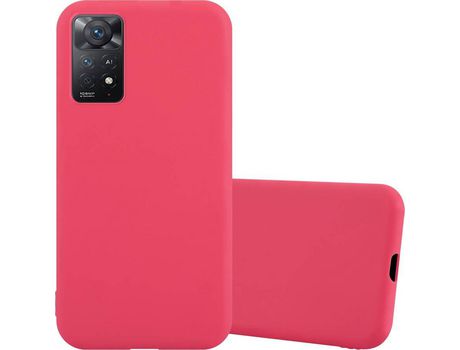Cacasa para Xiaomi Redmi Note 11 Pro 4G/5G CADORABO Rojo