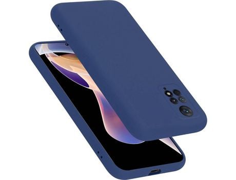 Cacasa para Xiaomi Redmi Note 11 Pro 4G/5G CADORABO Azul