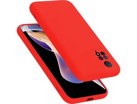 Cacasa para Xiaomi Redmi Note 11 Pro 4G/5G CADORABO Rojo