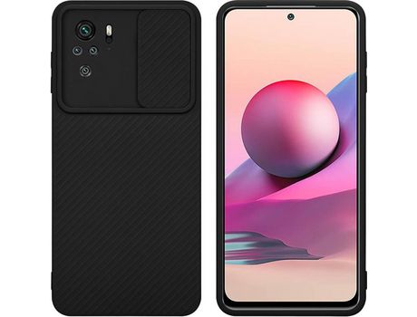 Cacasa para Xiaomi Redmi Note 10 4G/Redmi Note 10S CADORABO Negro