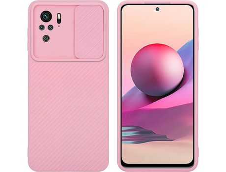 Cacasa para Xiaomi Redmi Note 10 4G/Redmi Note 10S CADORABO Rosa