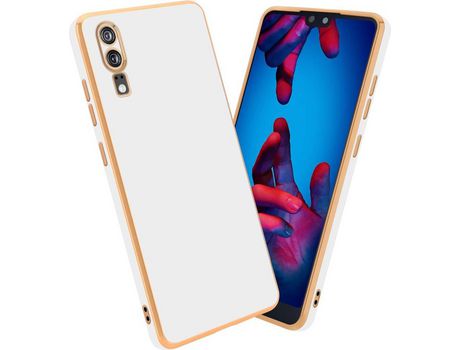 Cacasa para Huawei P20 CADORABO Blanco