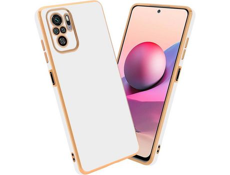 Cacasa para Xiaomi Redmi Note 10 4G/Redmi Note 10S CADORABO Blanco