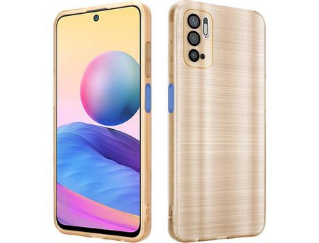 Cacasa para Xiaomi Redmi Note 10 5G/Poco M3 Pro 5G CADORABO Dorado